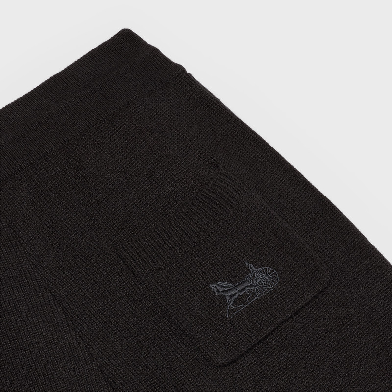 TRACK PANTS IN SULKY CASHMERE AND WOOL 4