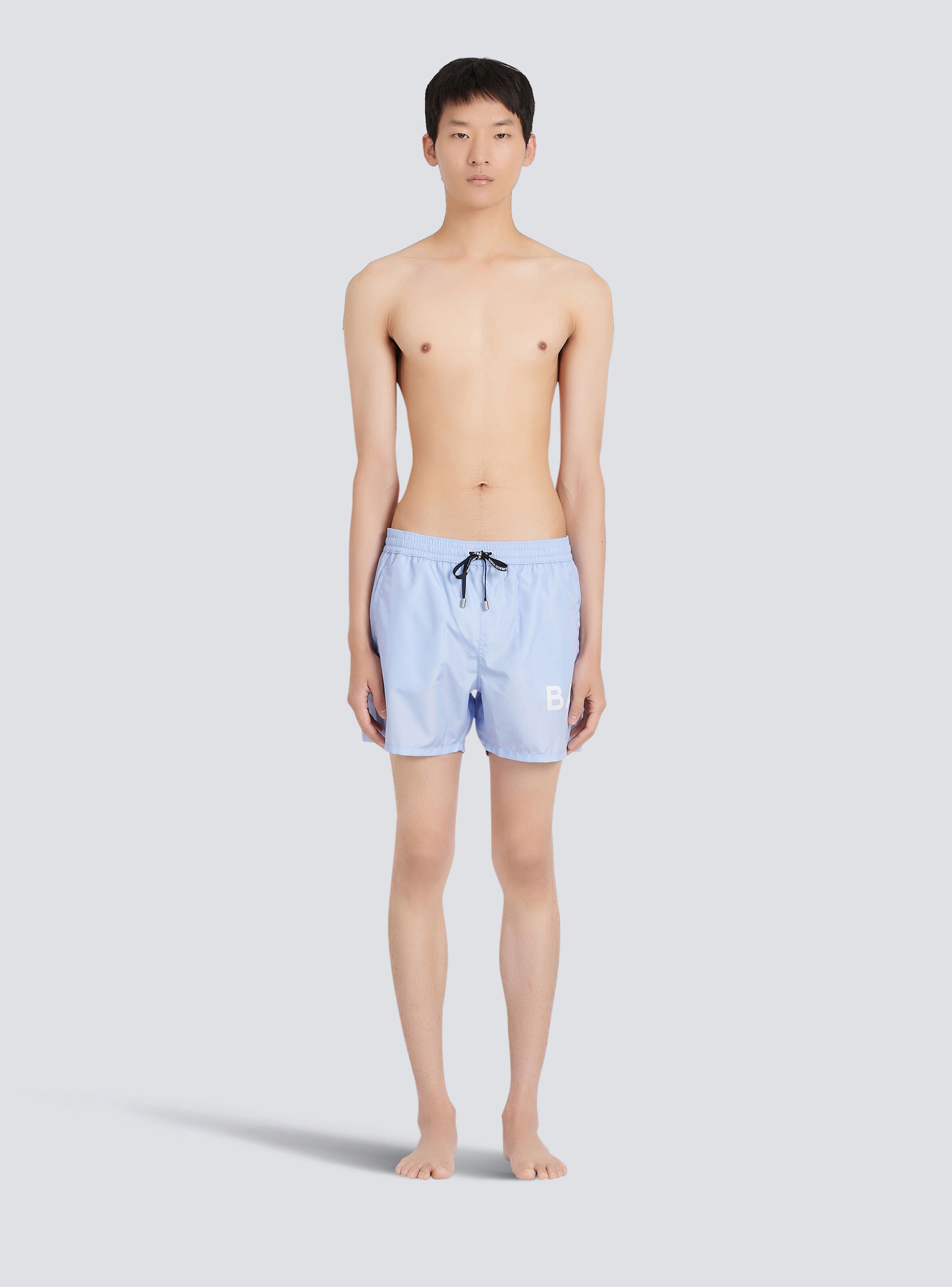 Balmain logo swim shorts - 3