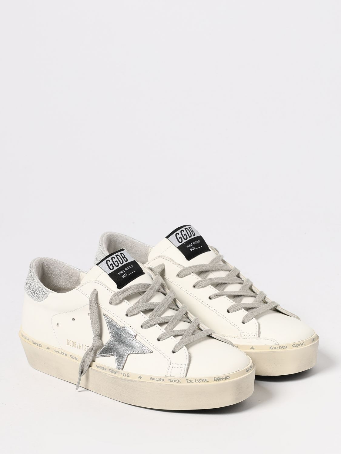 Golden Goose Hi Star classic sneakers in leather - 2
