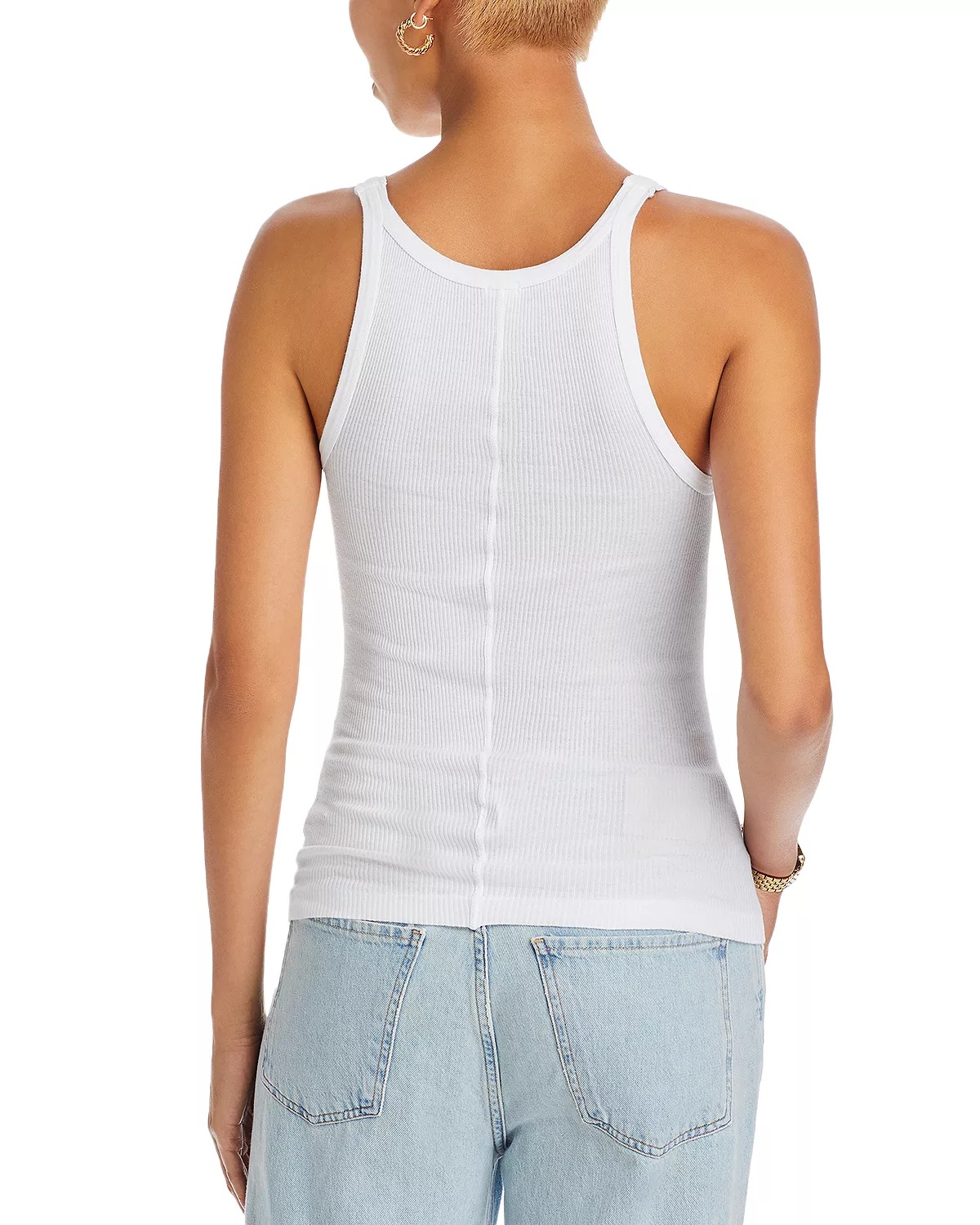 Ribbed Cotton Tank - 3