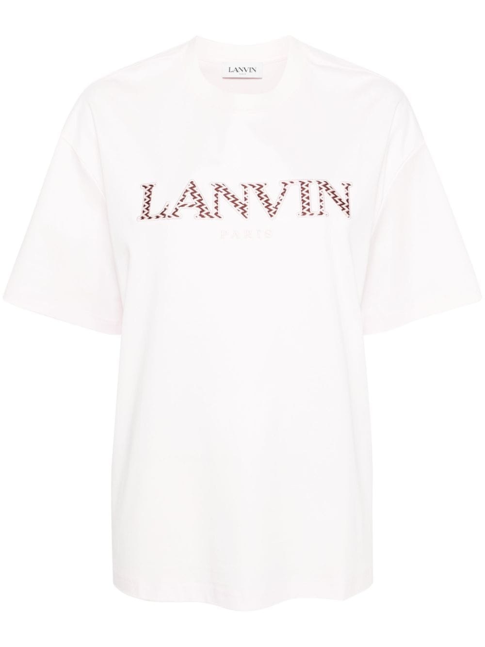 logo-patches cotton T-shirt - 1