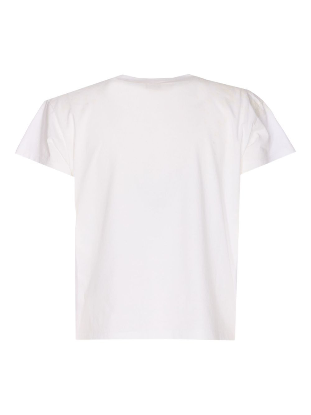 embroidered crew-neck T-shirt - 2