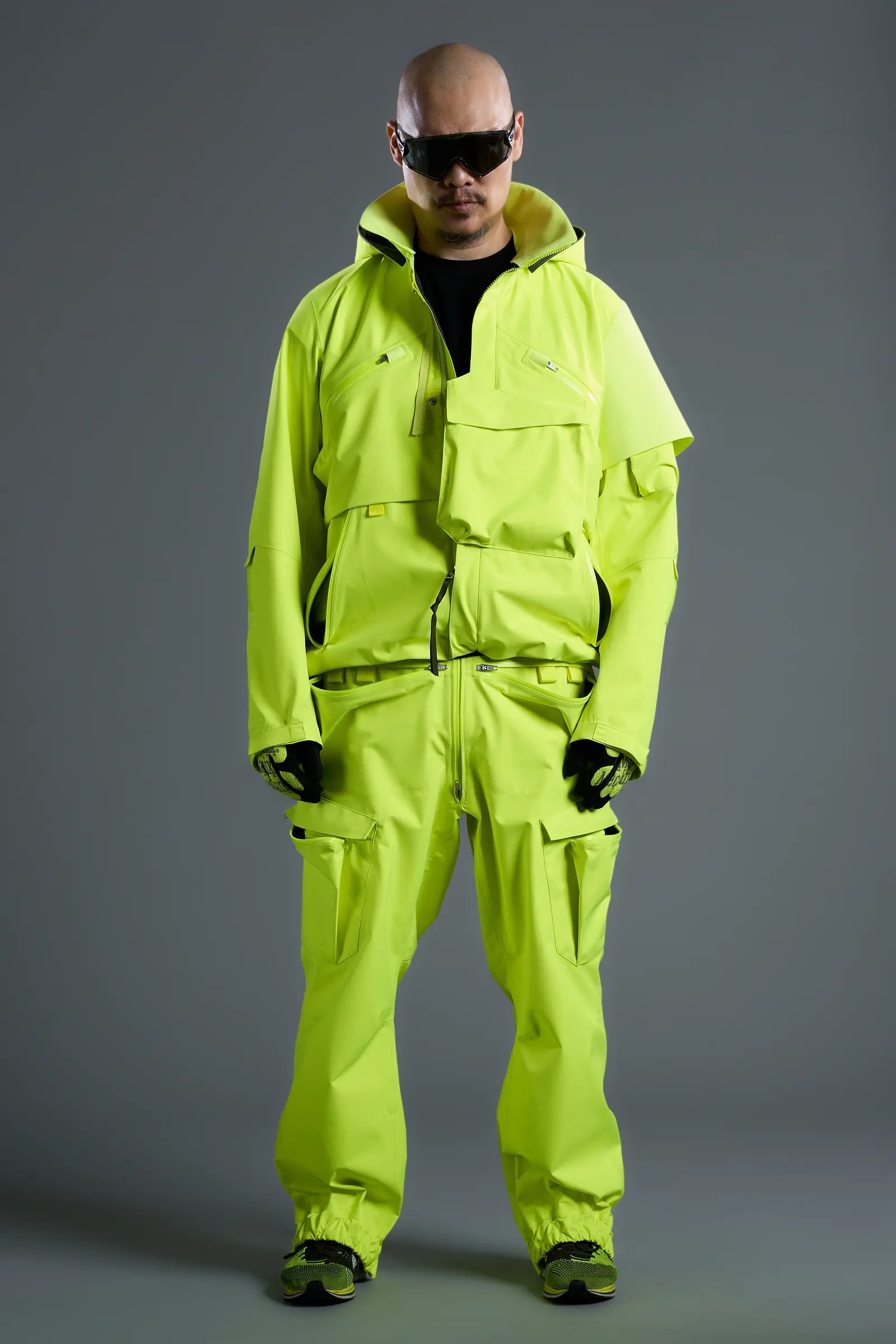 J1W-GTV 2.5L Gore-Tex Interops Jacket Hi-Vis Yellow - 20