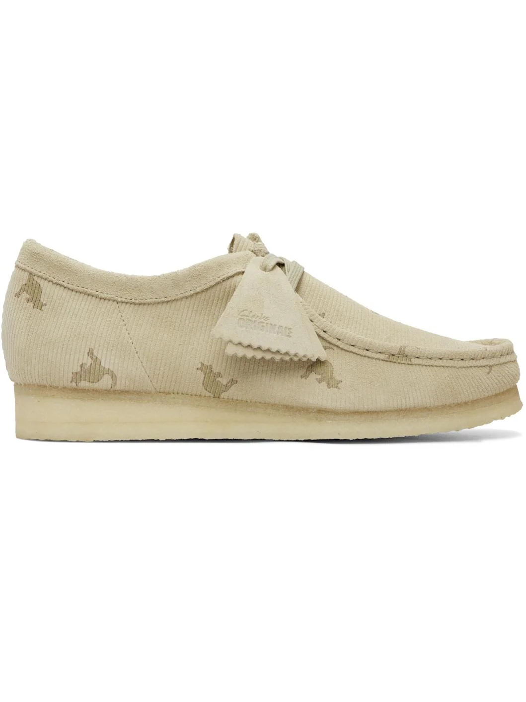 Beige Wallabee Derbys - 1