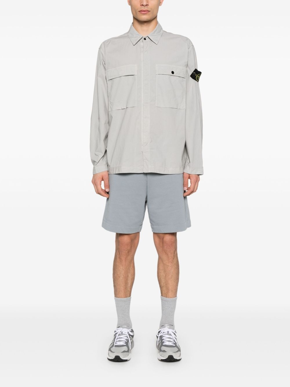 Compass-badge shirt - 2