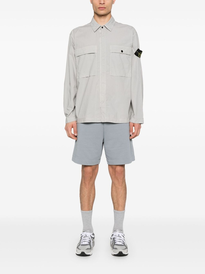 Stone Island Compass-badge shirt outlook