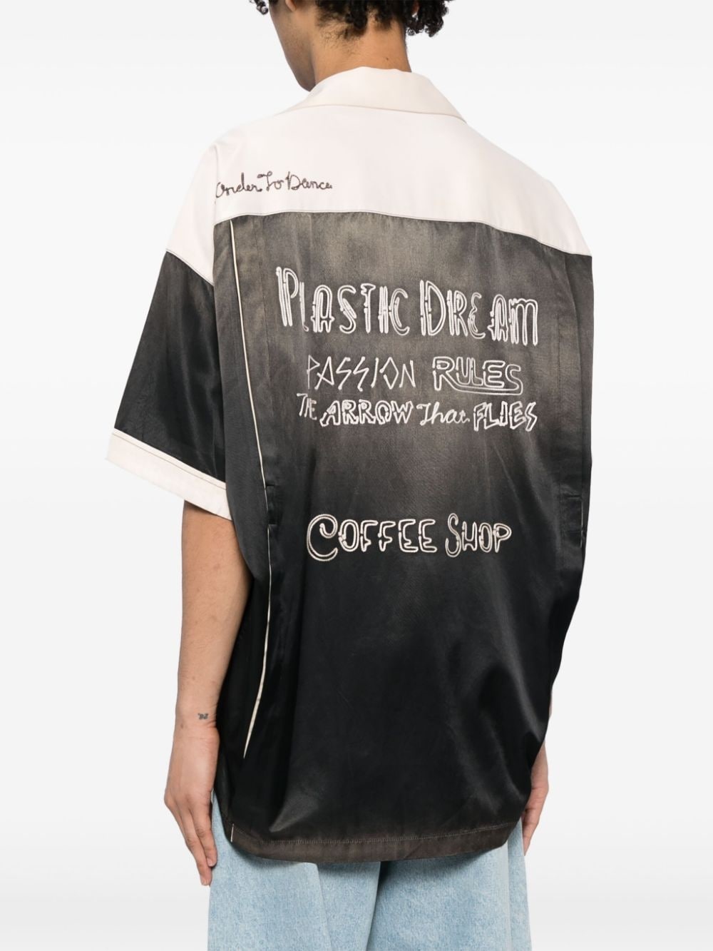 Bowling faded-effect shirt - 4