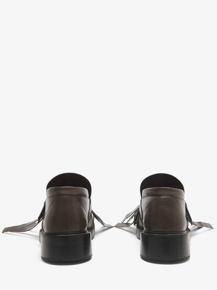 Cross-bar Fringe Loafer - 4