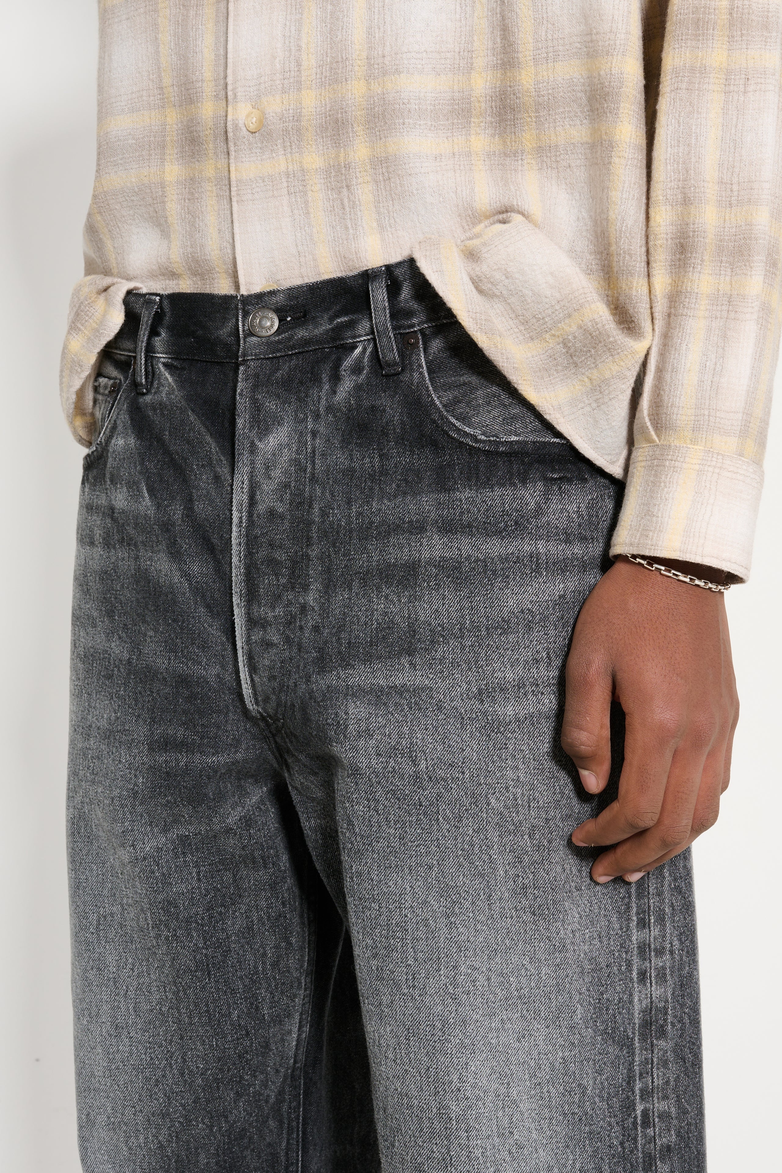 ☆新品☆AURALEE SELVEDGE FADED HEAVY DENIM 3 Namu Shop - Auralee Selvedge Faded Heavy Denim Pants - Faded