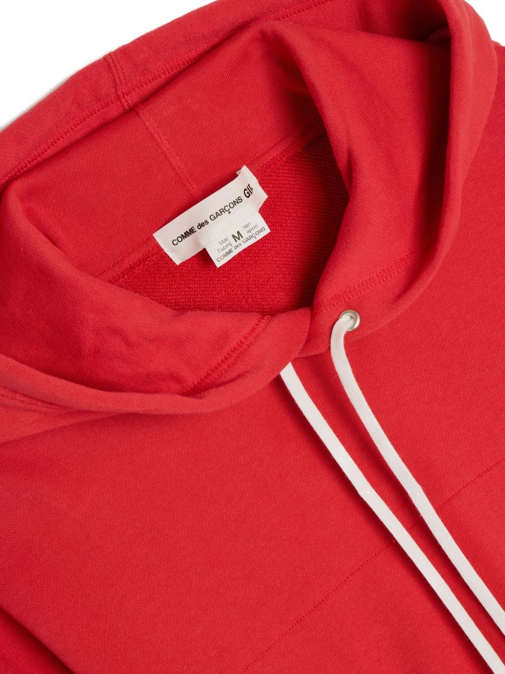 cotton cropped hoodie - 3