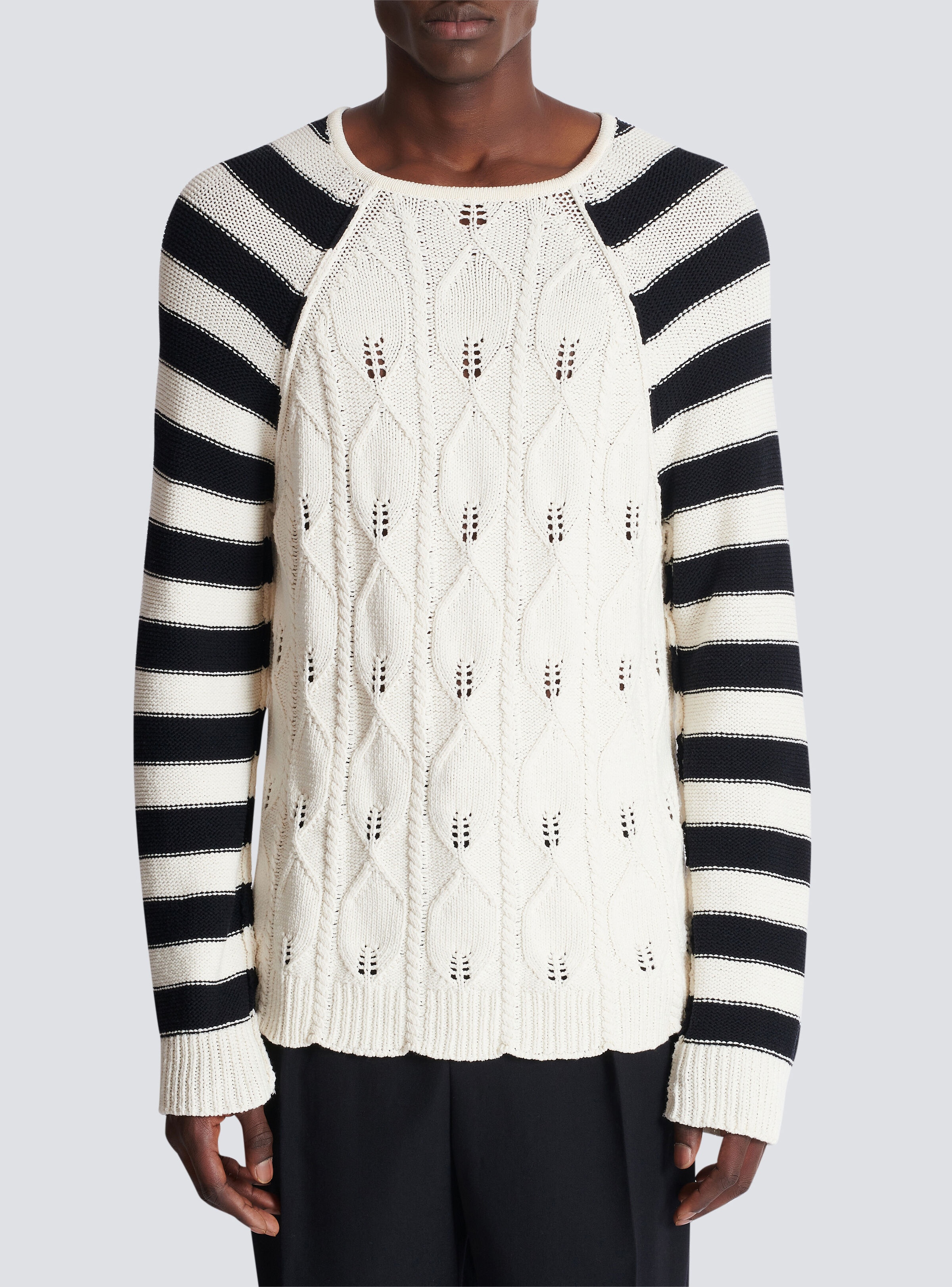 Cable knit jumper - 5