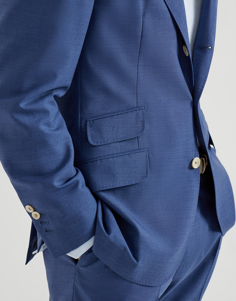 Virgin wool fresco deconstructed Cavallo blazer 4