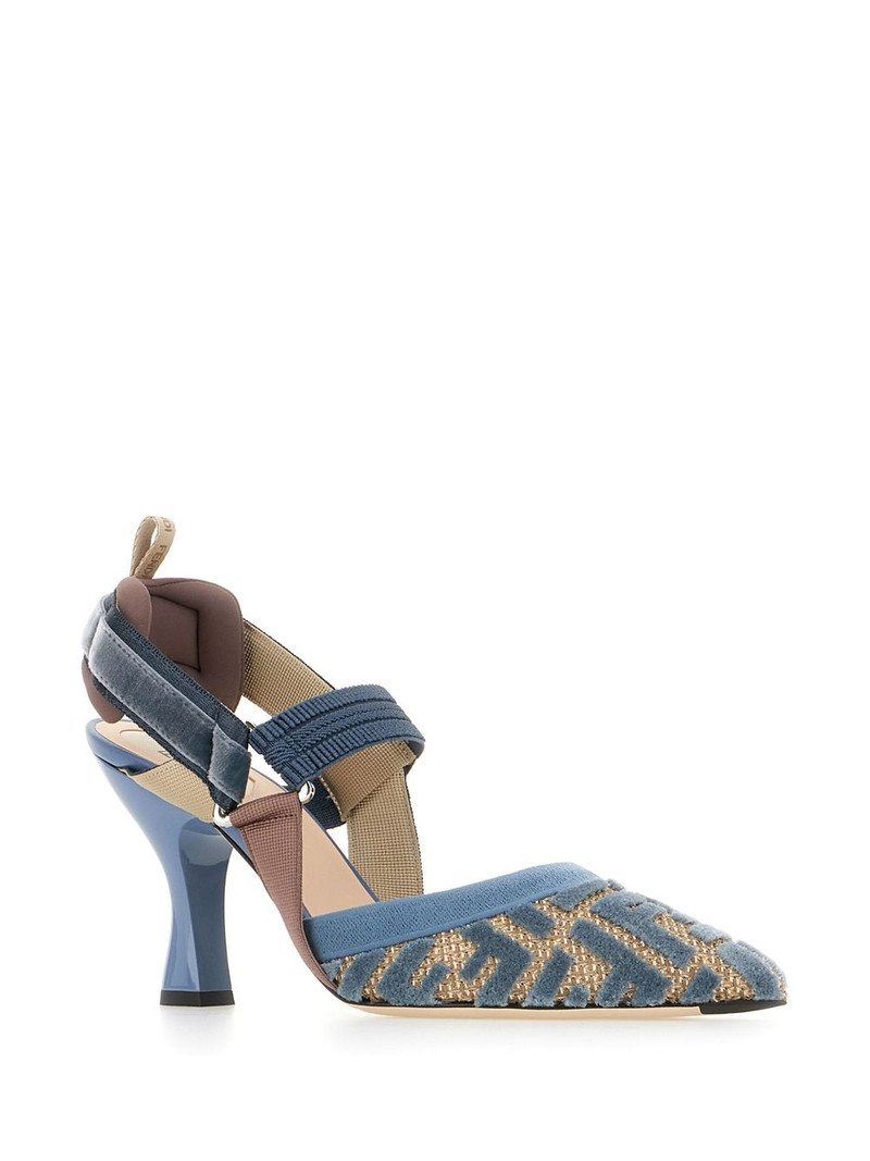 FENDI 85mm Colibri pumps outlook