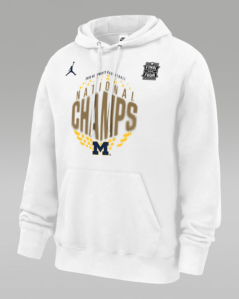 Michigan (Men's Team) Men's Jordan College Hoodie 1