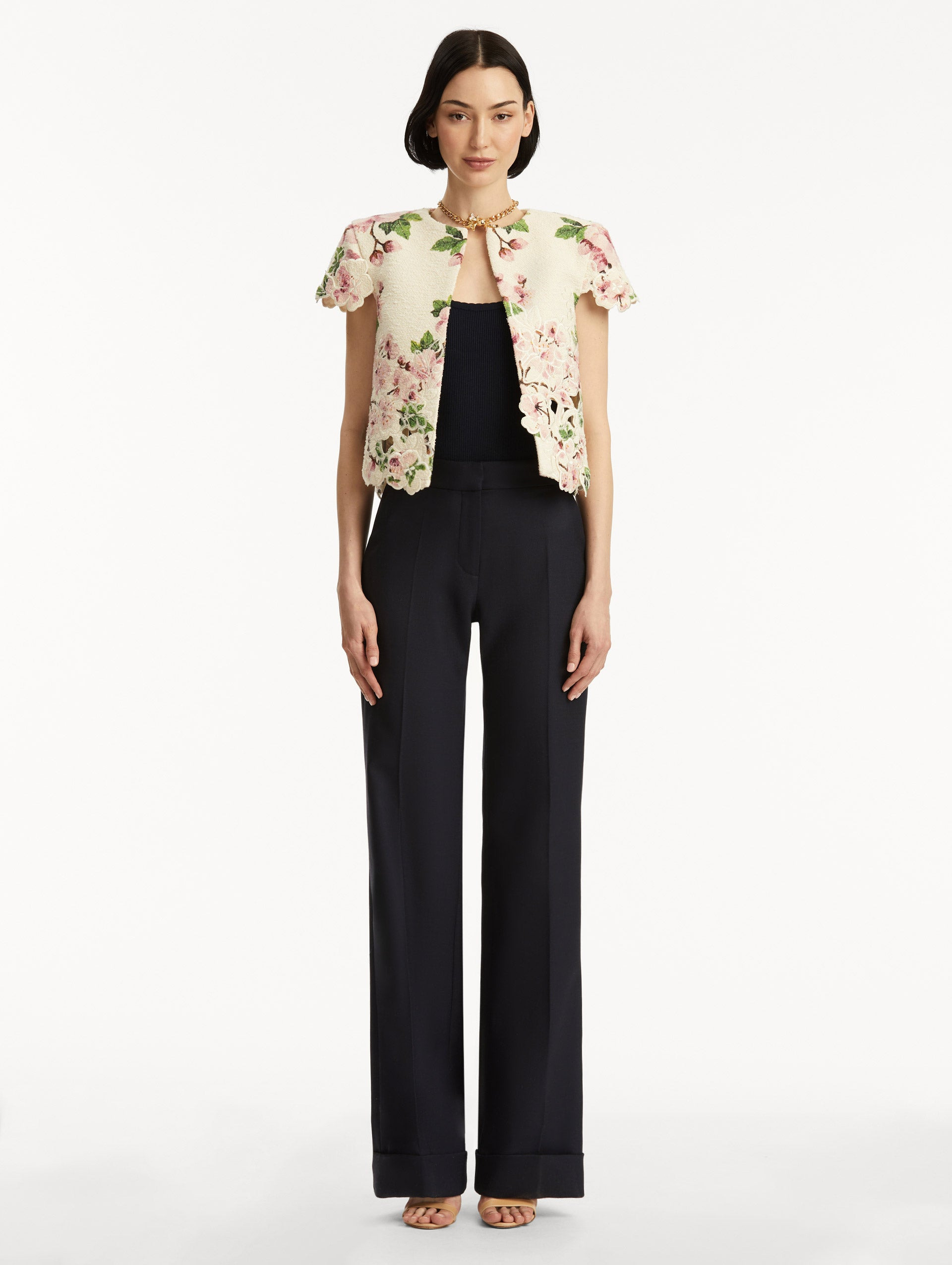 CHERRY BLOSSOM TWEED JACKET - 3
