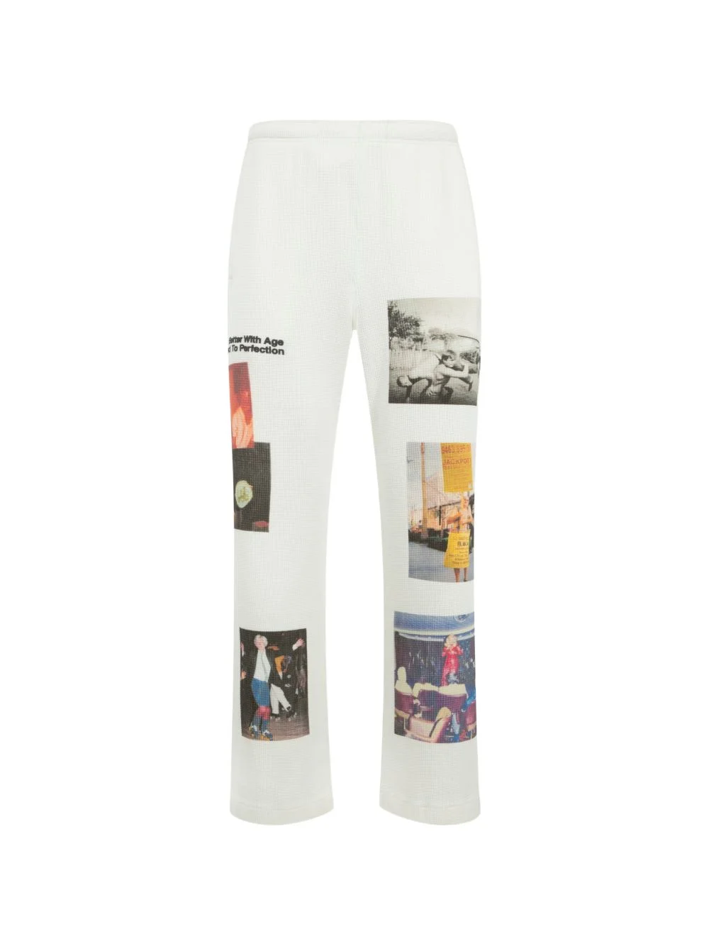 Ricky waffle-knit trousers - 1