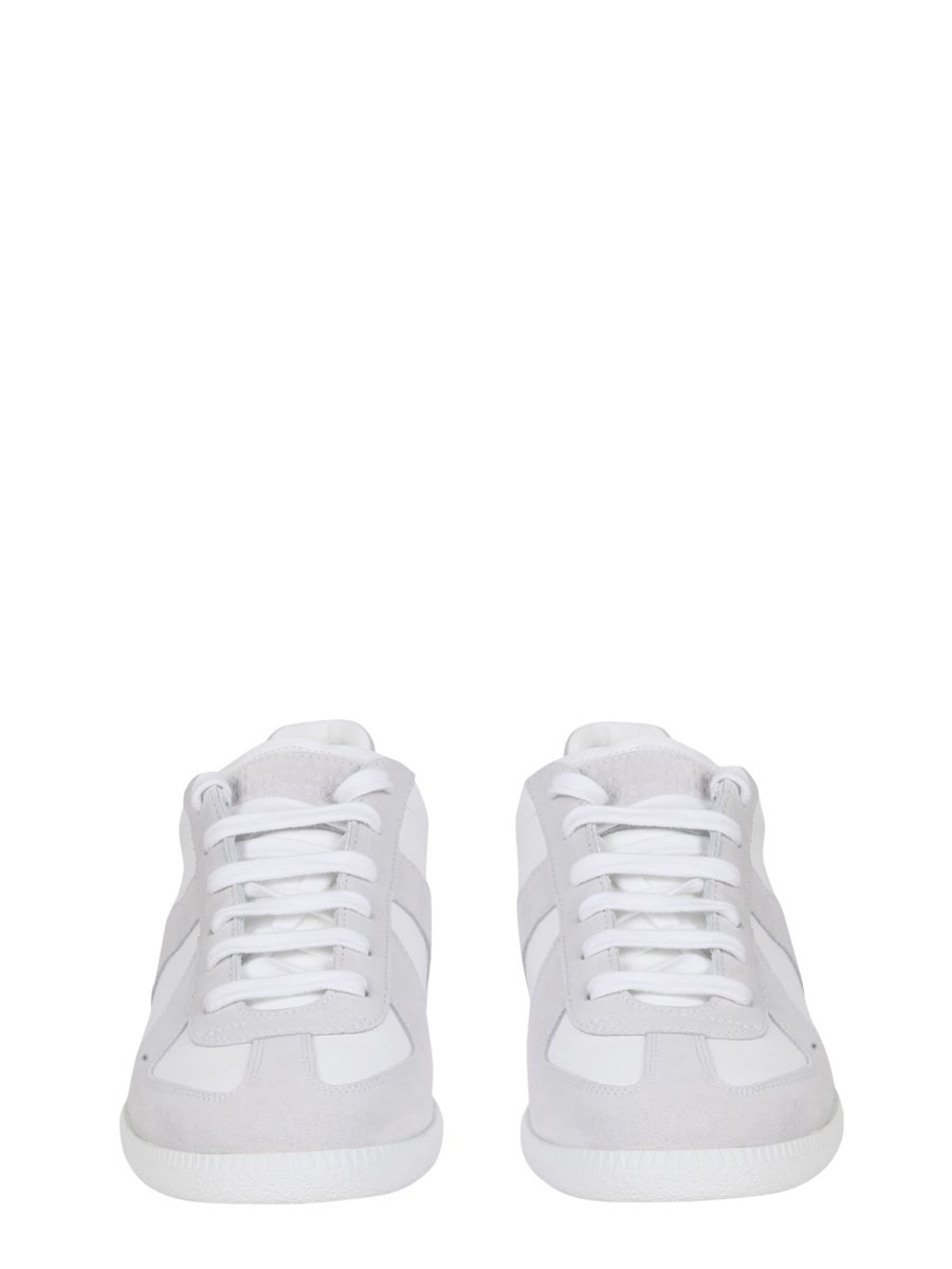 SNEAKER REPLICA IN PELLE E SUEDE - 2