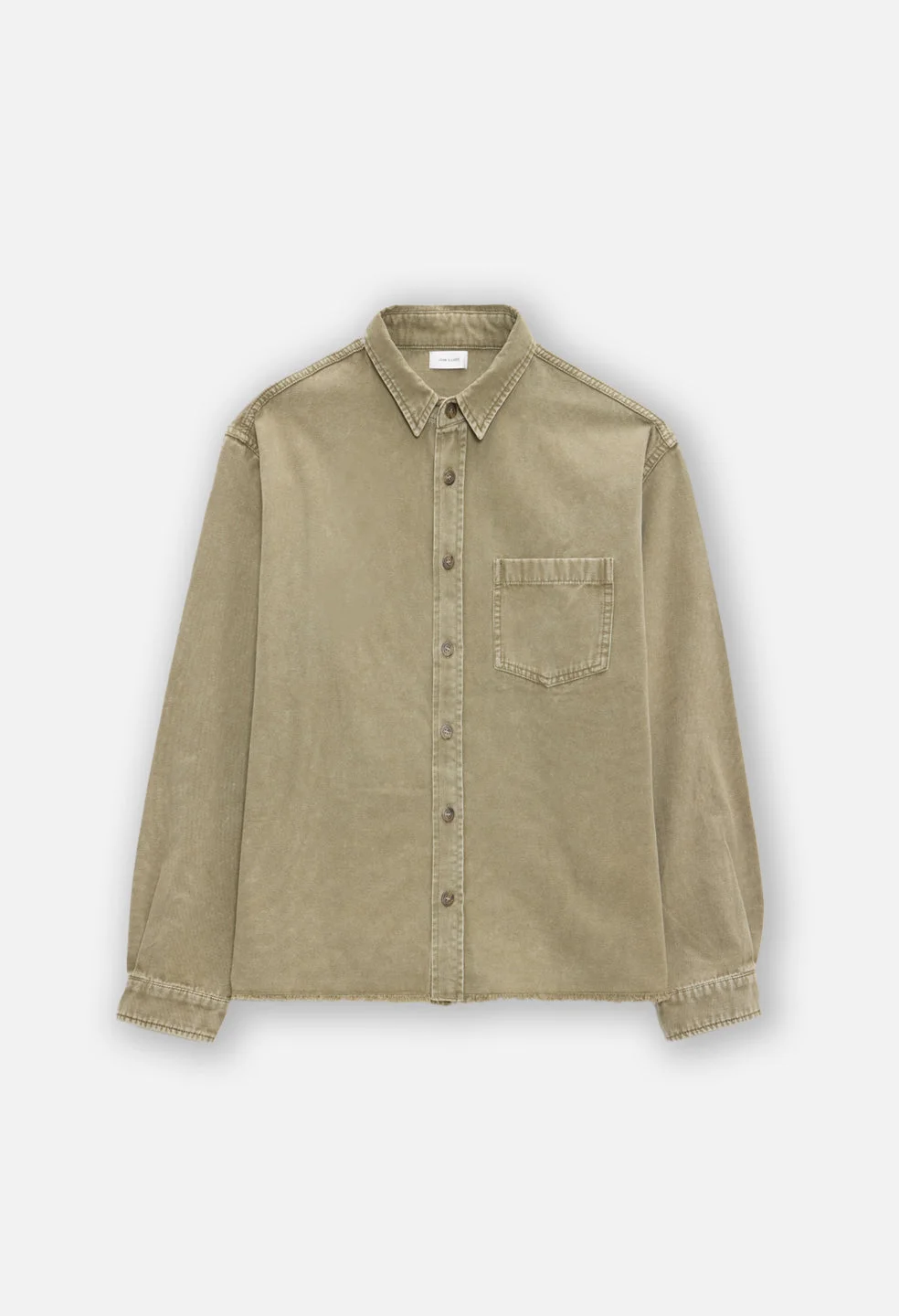 SOLID HEMI OVERSIZED SHIRT - 1