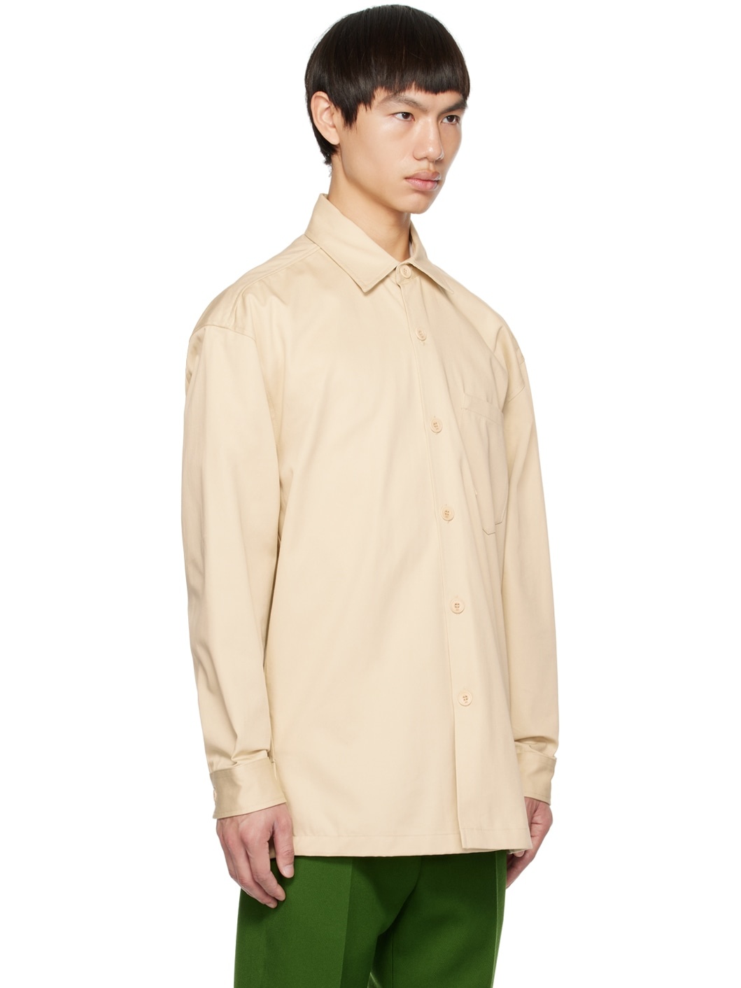 Beige 'Ami Paris France' Shirt - 2