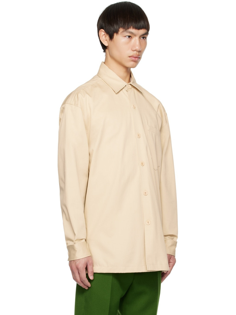 Beige 'Ami Paris France' Shirt 2