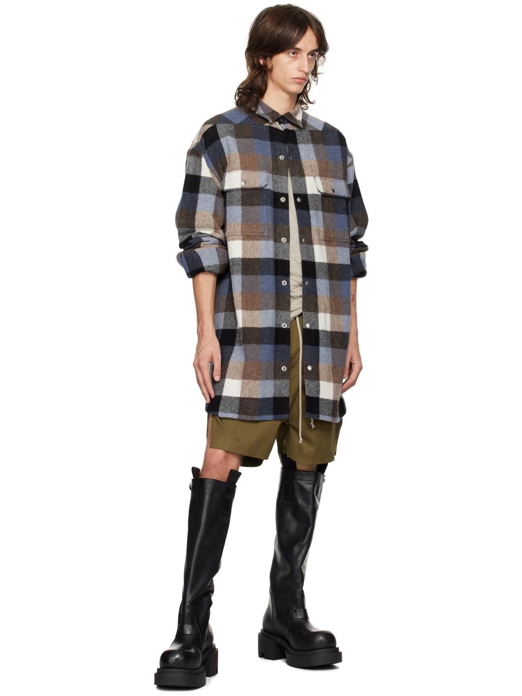 Blue Porterville Oversized Shirt - 5