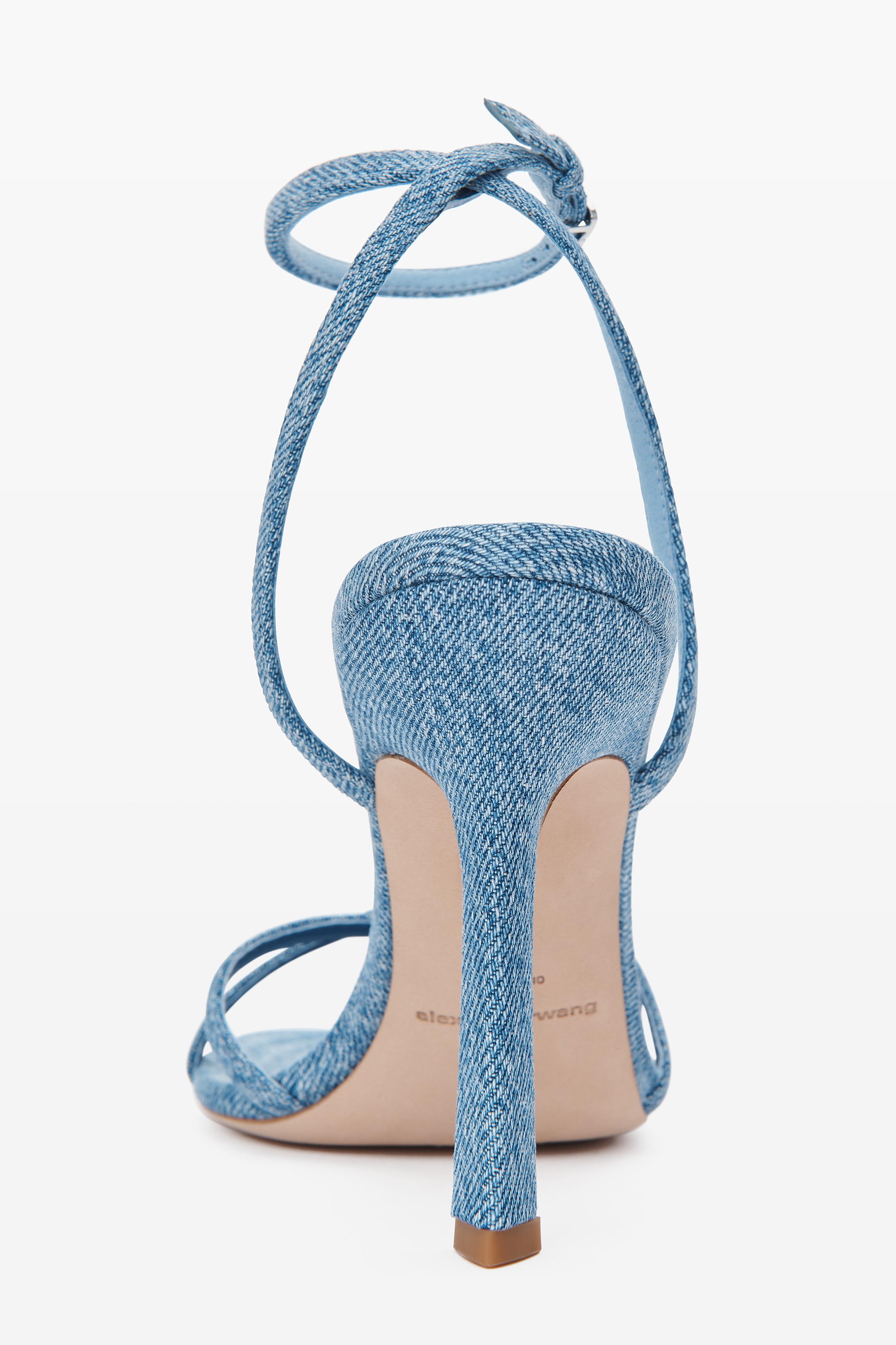 DAHLIA 105 SANDAL IN WASHED DENIM - 4