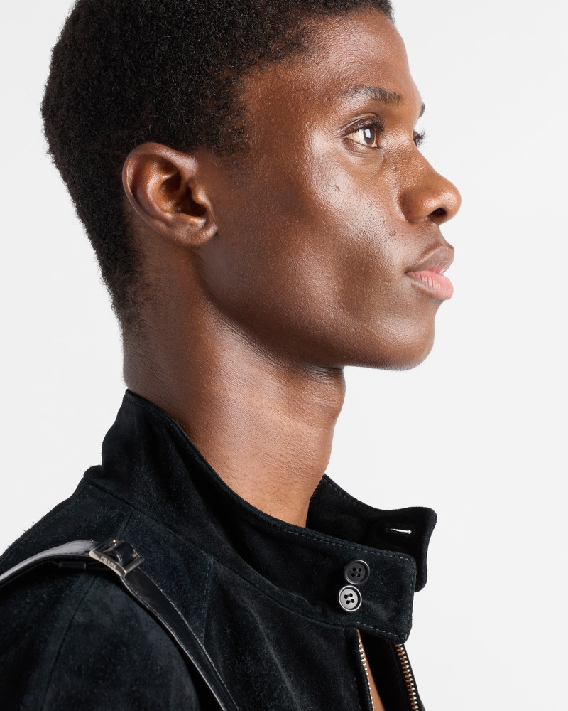 Suede Bomber Jacket 3