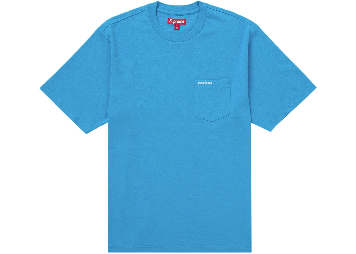 Supreme S/S Pocket Tee (FW25) Blue - 1