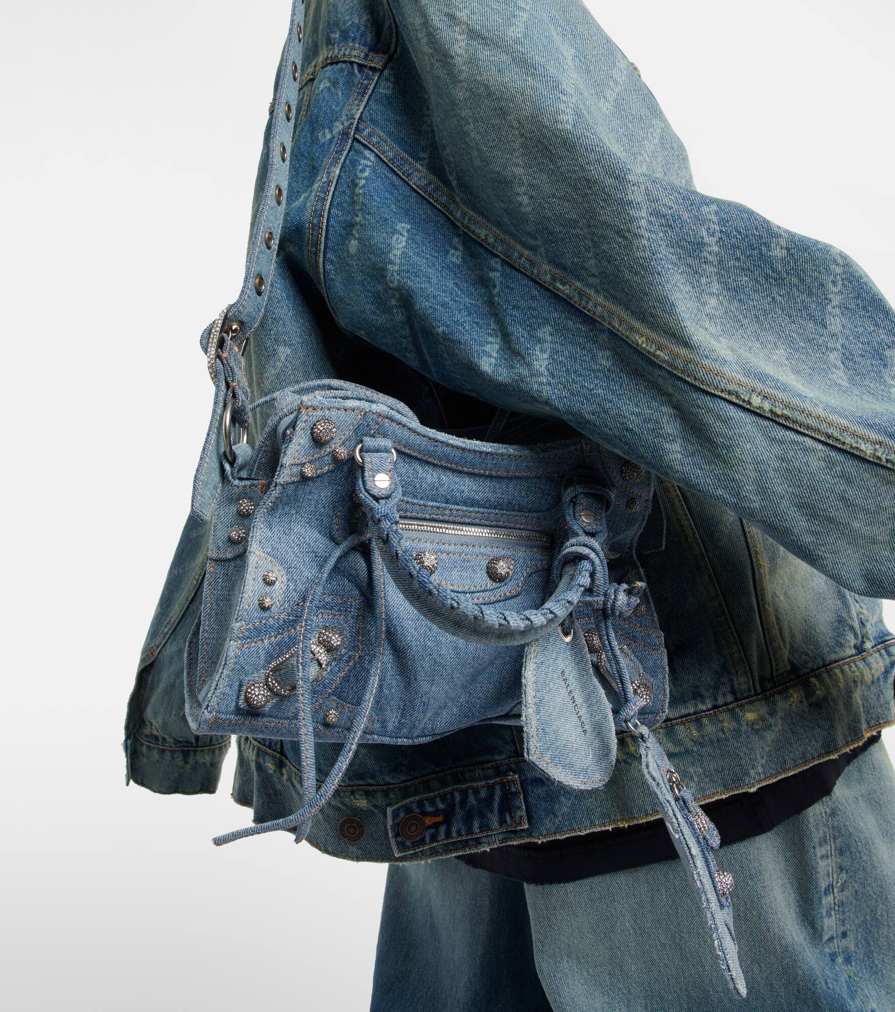 Neo Cagole XS denim shoulder bag - 2