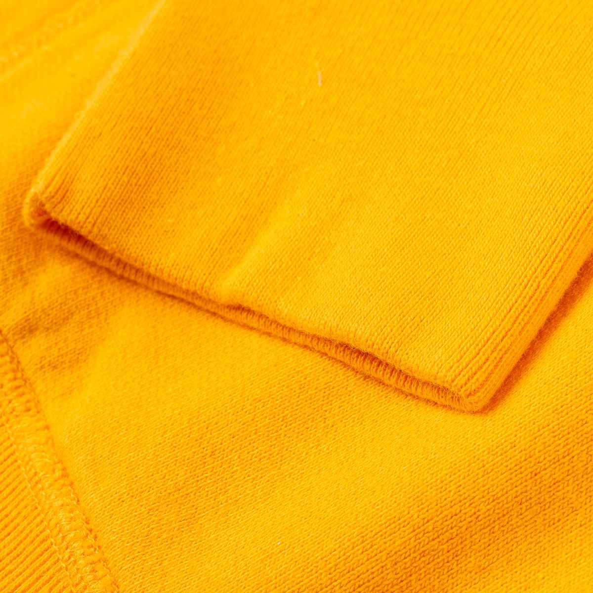 IHSW-63-MUS Printed 14oz Ultra Heavyweight Loopwheel Cotton Zippered Hoodie - Mustard - 13