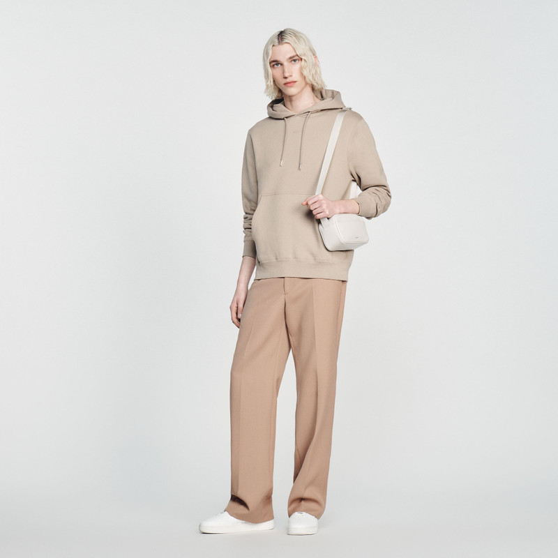 Sandro Embroidered hoodie outlook