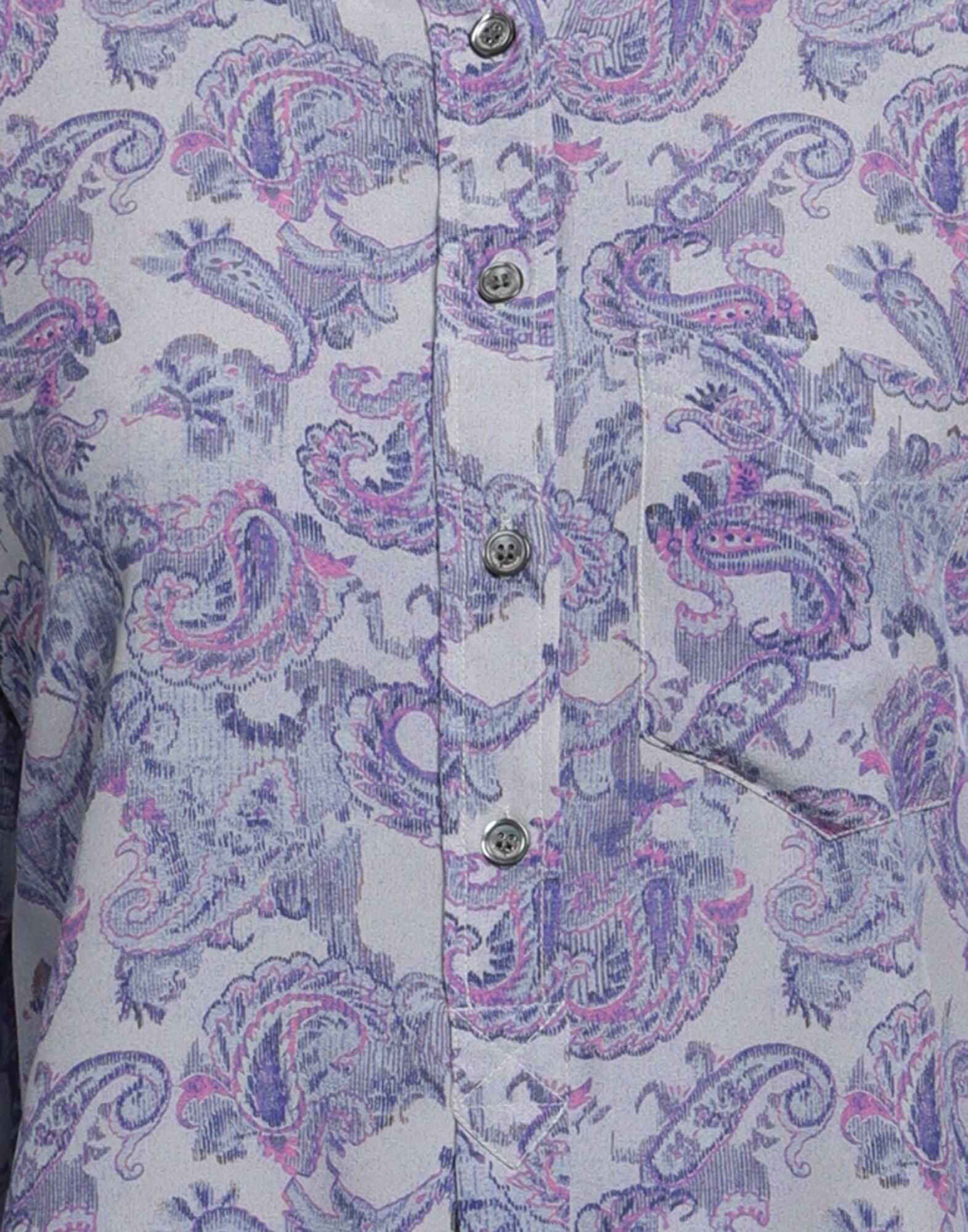 Light purple Women's Patterned Shirts & Blouses - 4