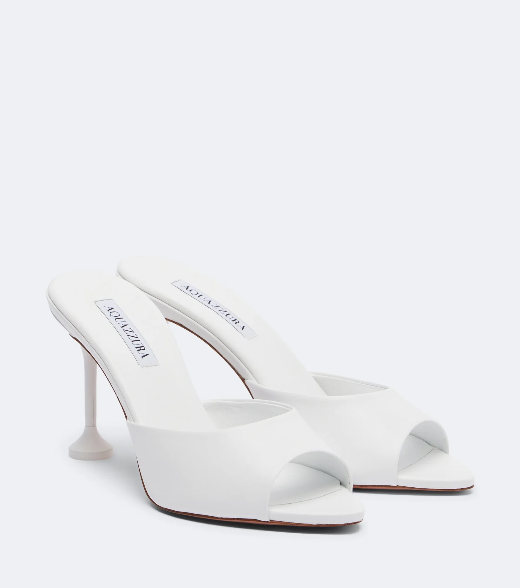 Bisous leather mules - 1