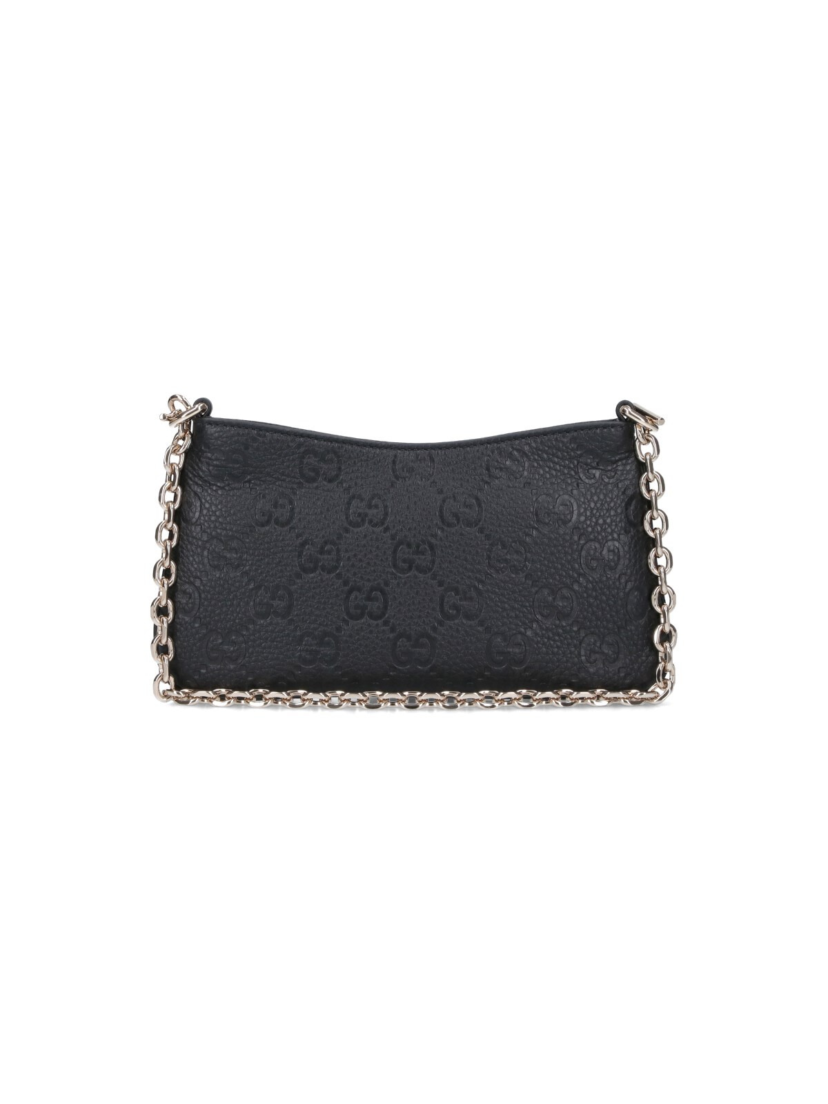 'GG EMBLEM' SMALL SHOULDER BAG - 1