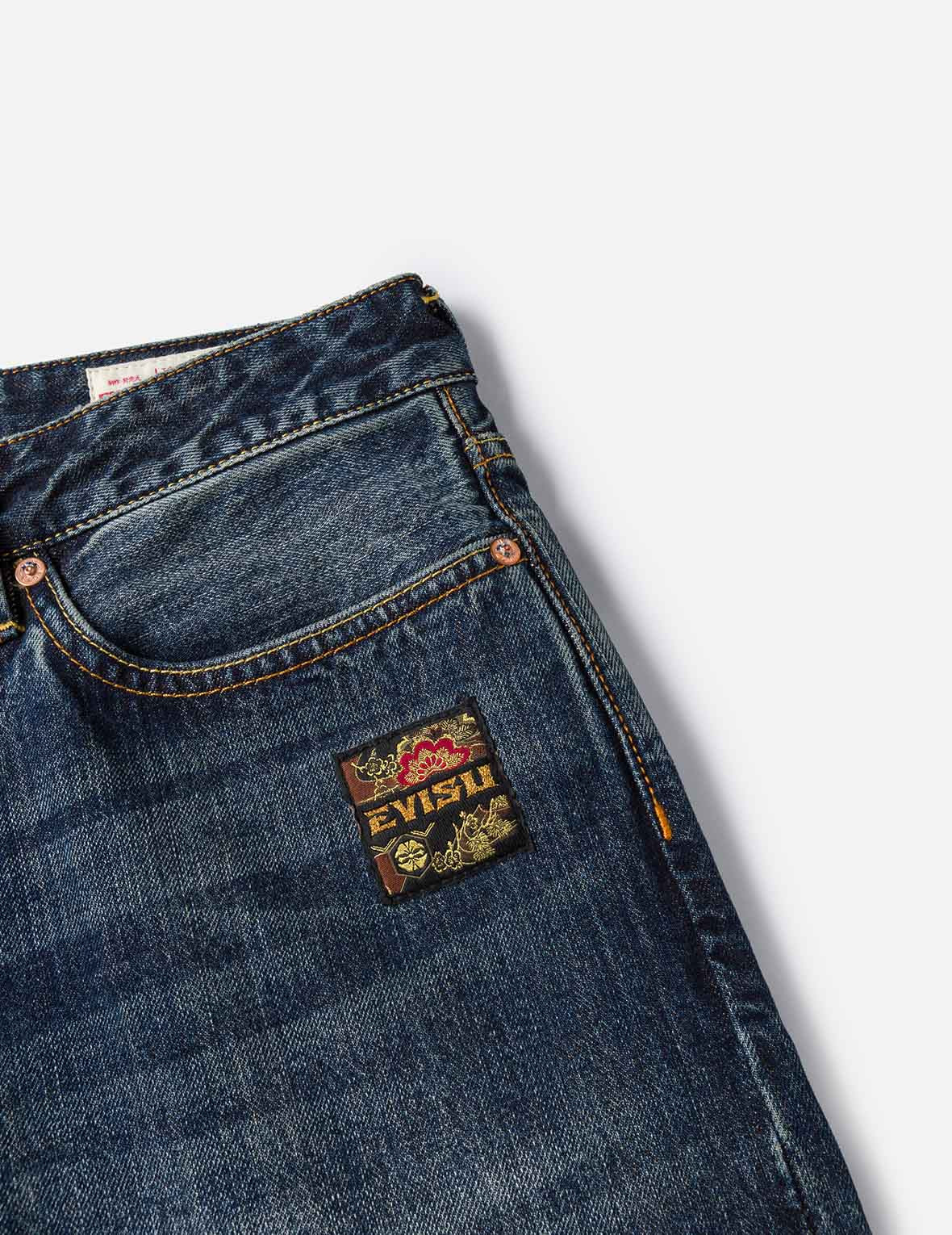 Brocade Patch Pocket Carrot Fit Jeans #2017 - 9
