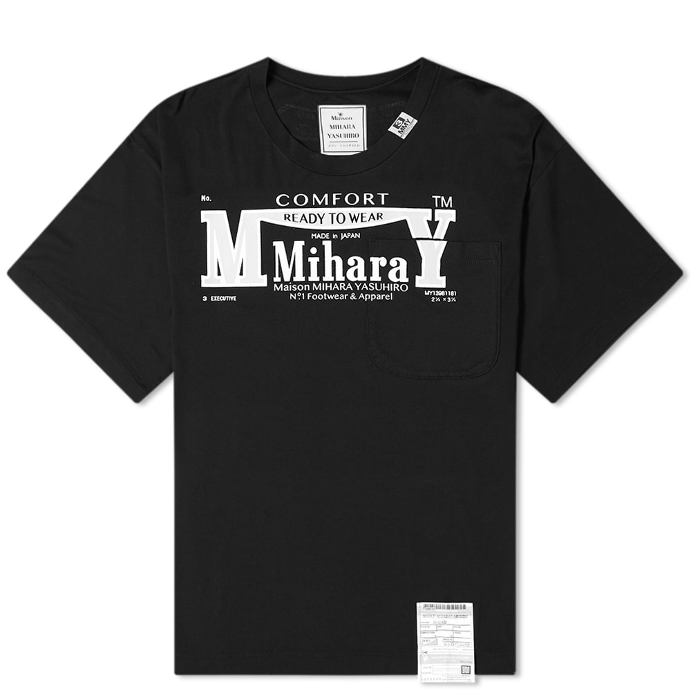 Maison MIHARA YASUHIRO Logo Pocket Tee - 1