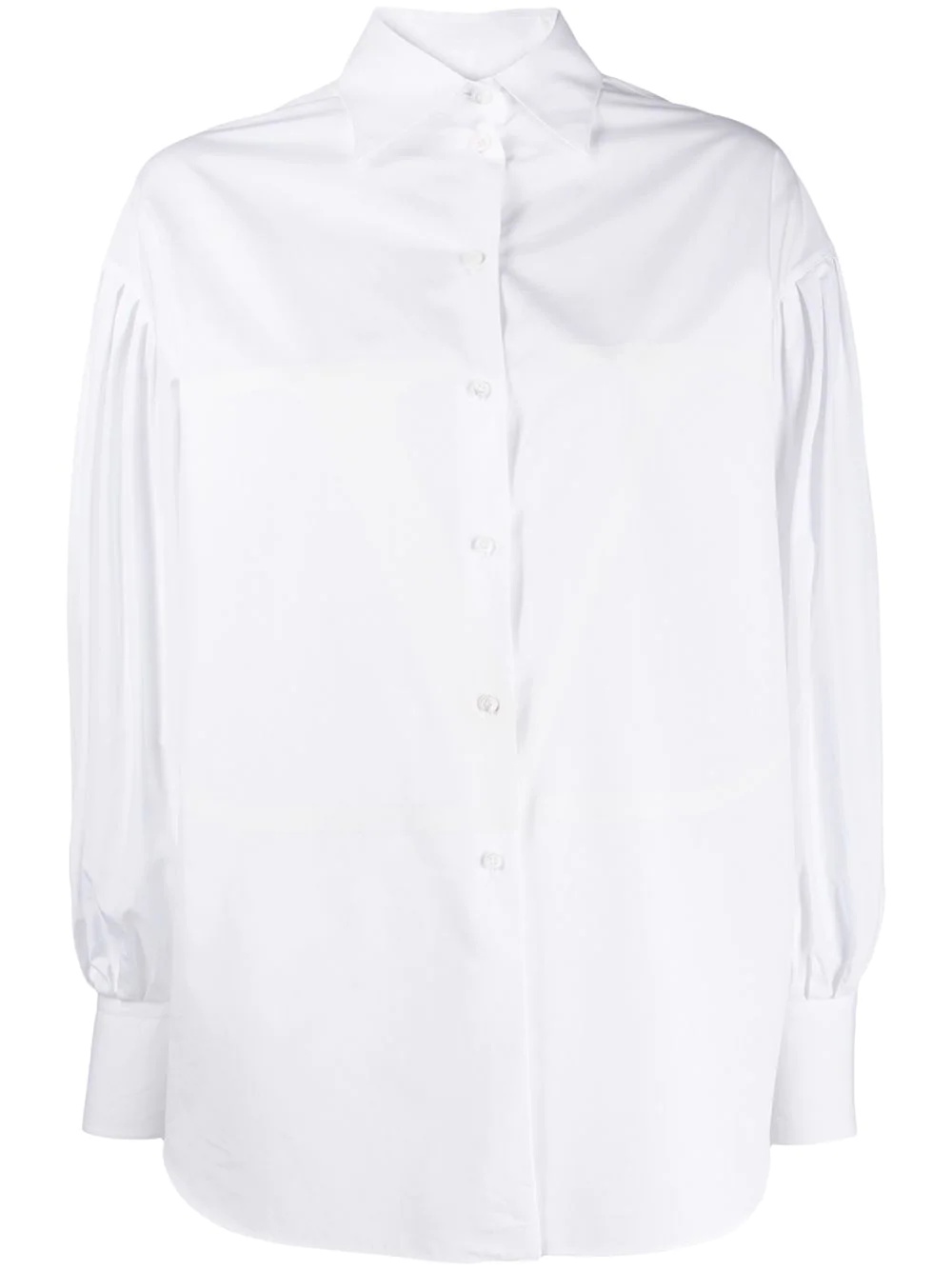 VLOGO long-sleeved buttoned shirt - 1