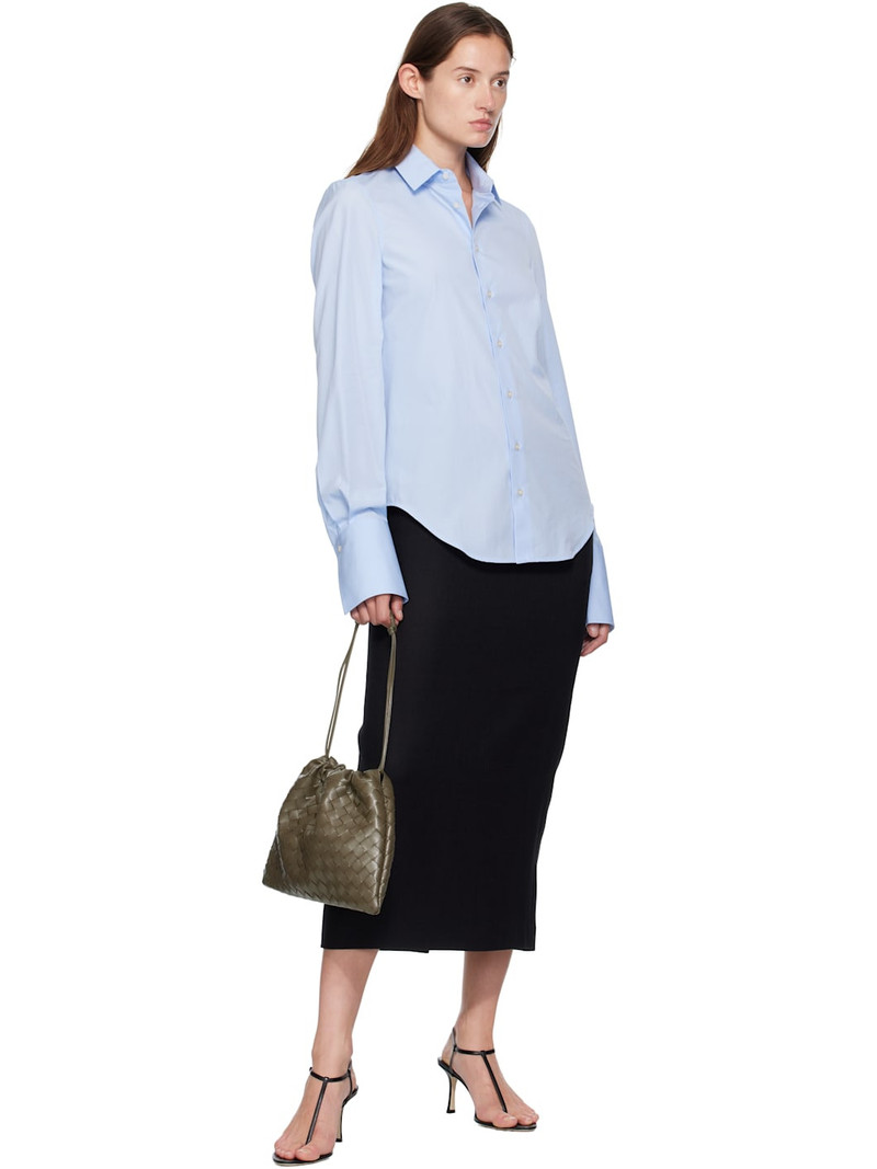 WARDROBE.NYC Blue Classic Shirt outlook