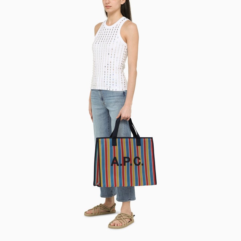 A.P.C. A.P.C. Joanna Shopping Bag Multicoloured | luosophy