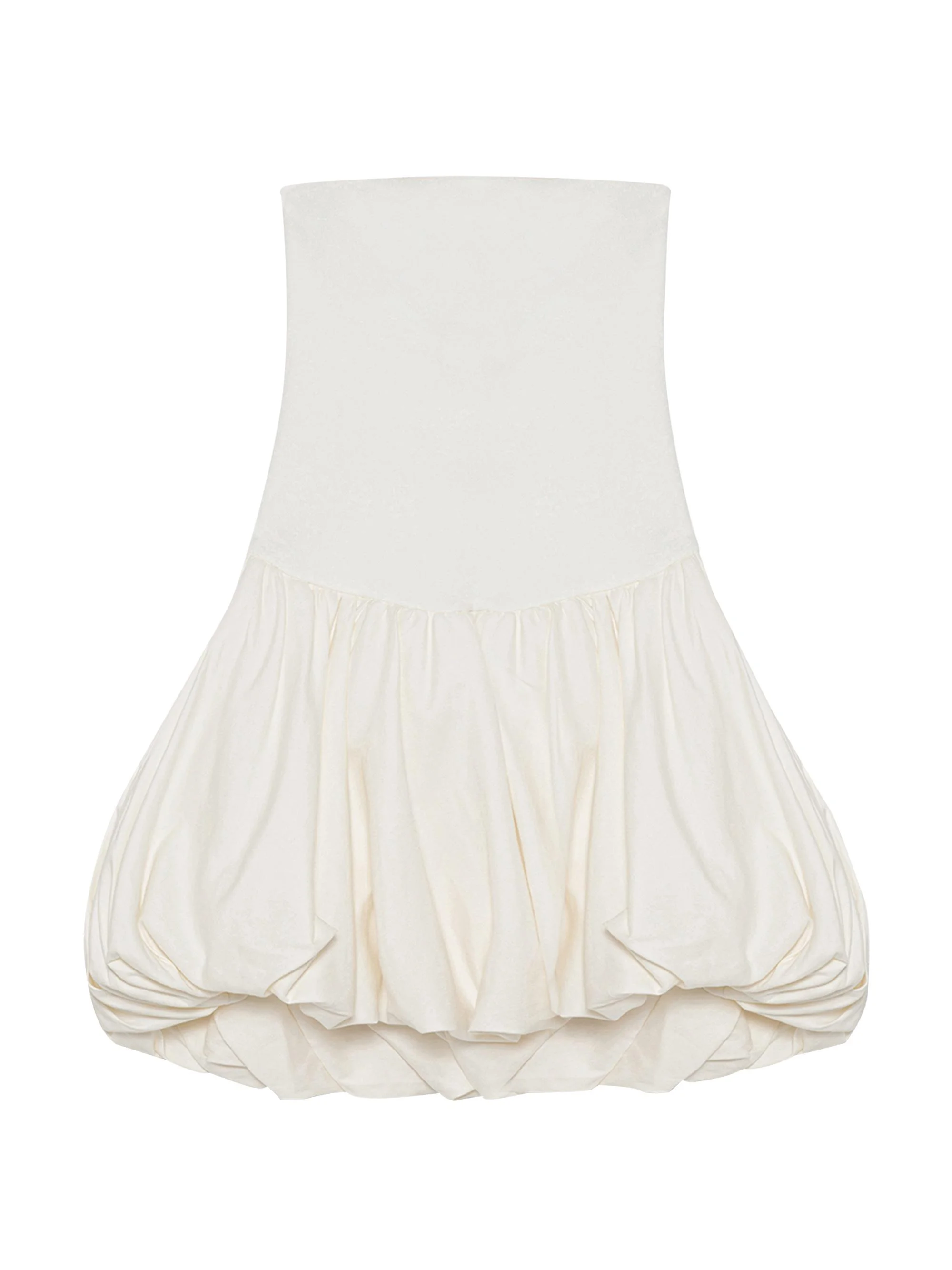 Women's Pollie Bubble Minidress - White - 1