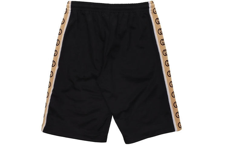 Gucci SS20 Technical Jersey Shorts G-Knitted Drawstring Shorts For Men Black 604150-XJBZ8-1082 - 2