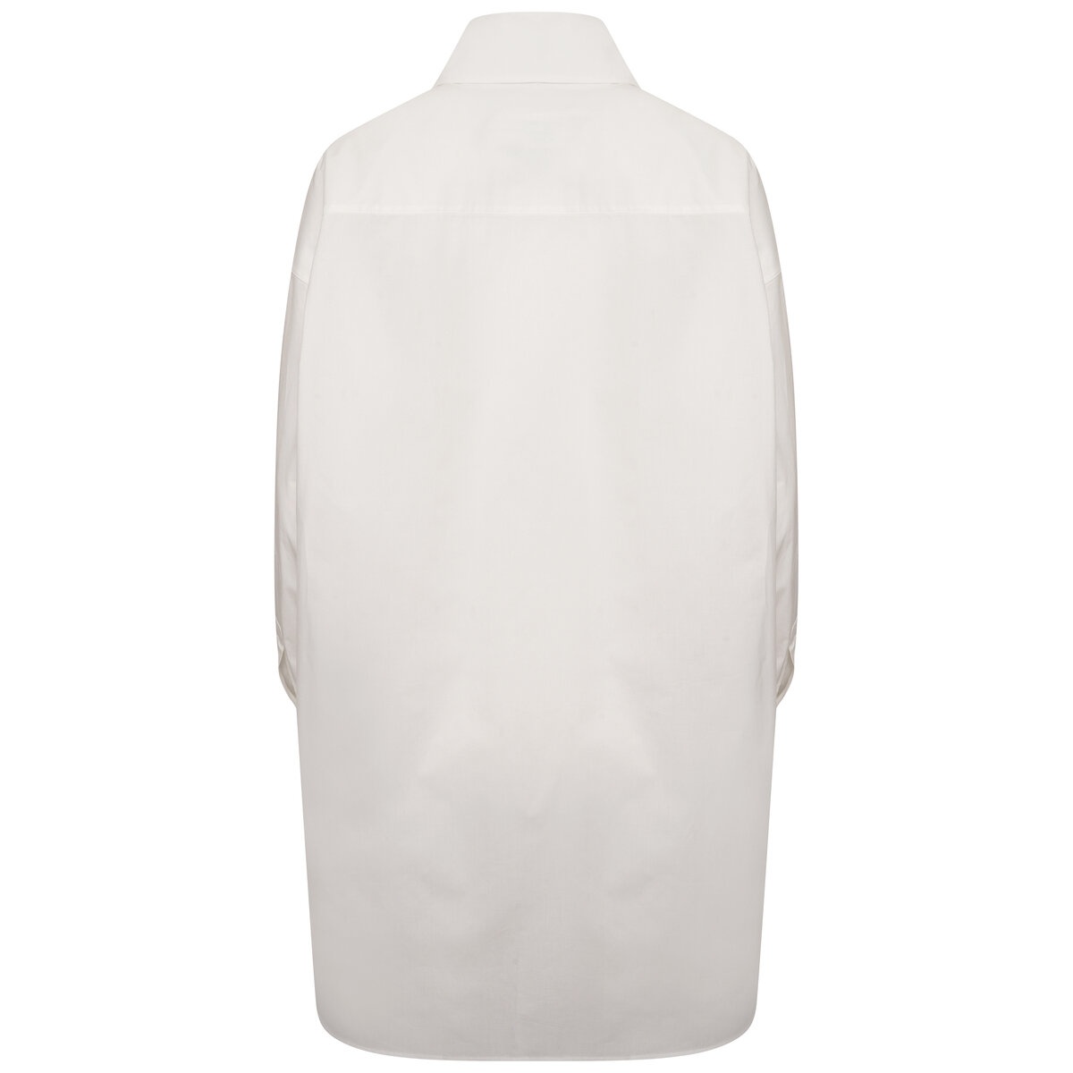 MM6 Maison Margiela Oversized Contrast Sleeve Two-Tone Shirt