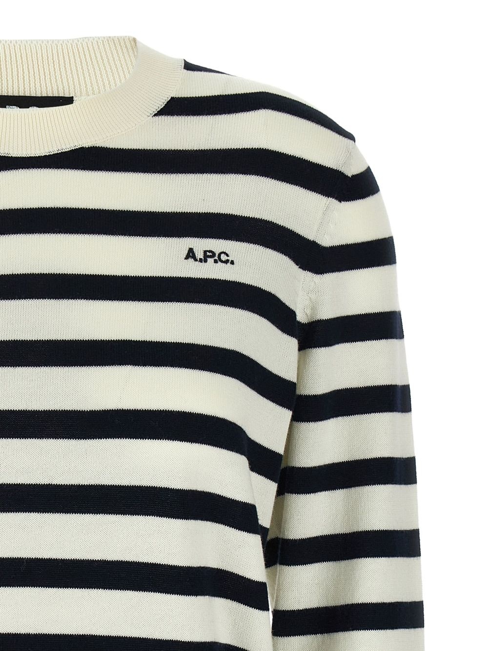 Josepha striped crew-neck sweater - 4