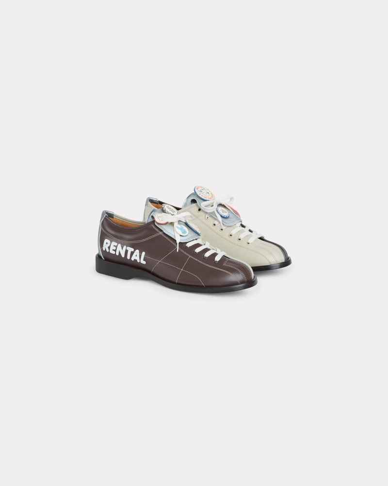 'KENZO Striker' bowling derbies in leather 2