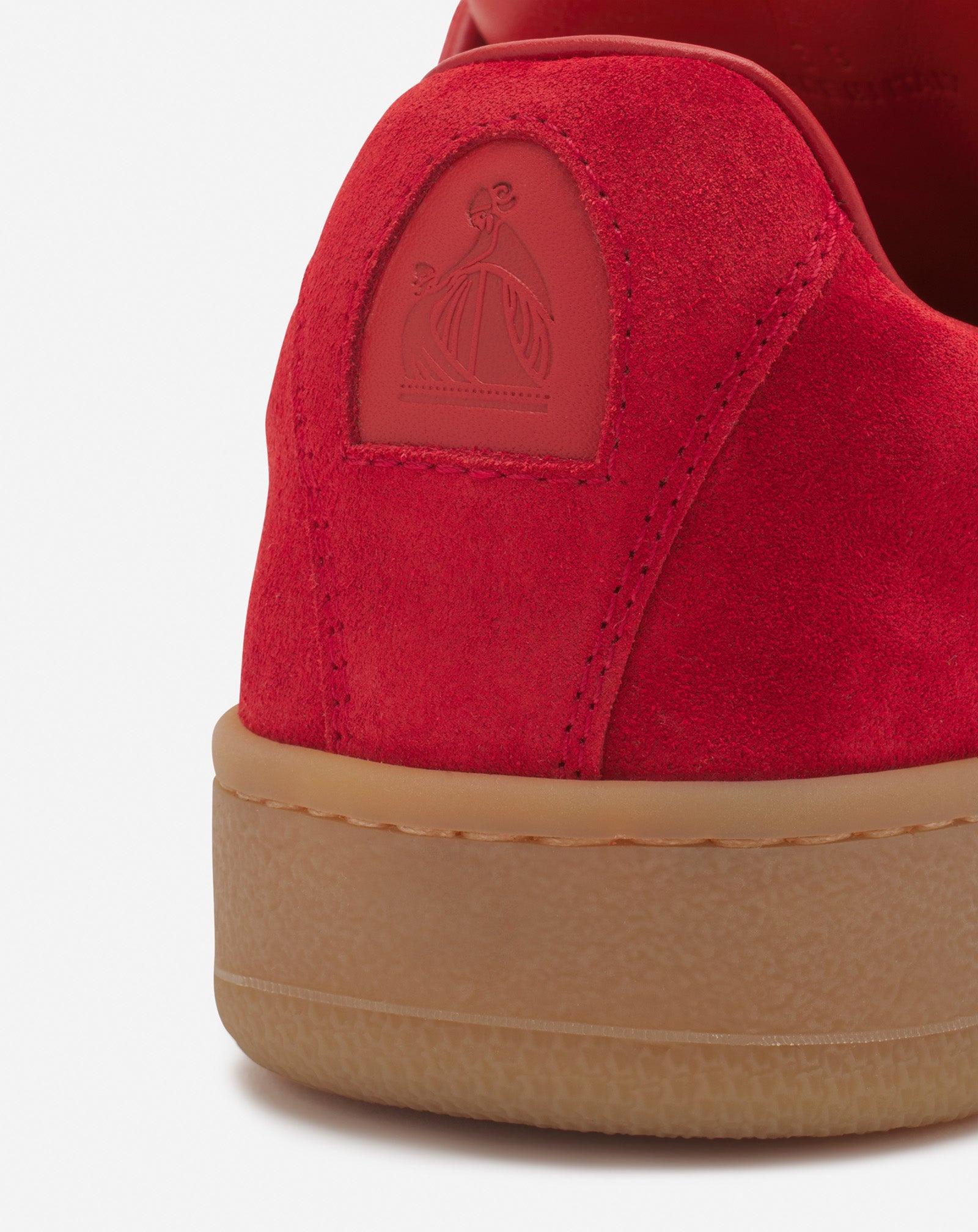 LANVIN X FUTURE HYPER CURB SNEAKERS IN LEATHER AND SUEDE FOR MEN - 4