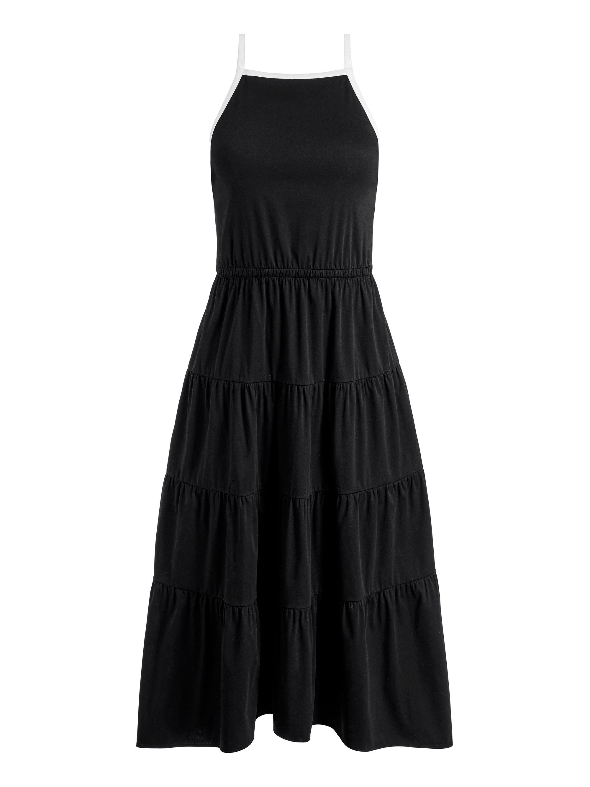 HARTLEY GATHERED MIDI DRESS - 1