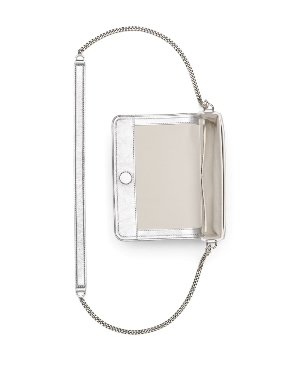 The Metallic Leather Chain Mini bag - 4