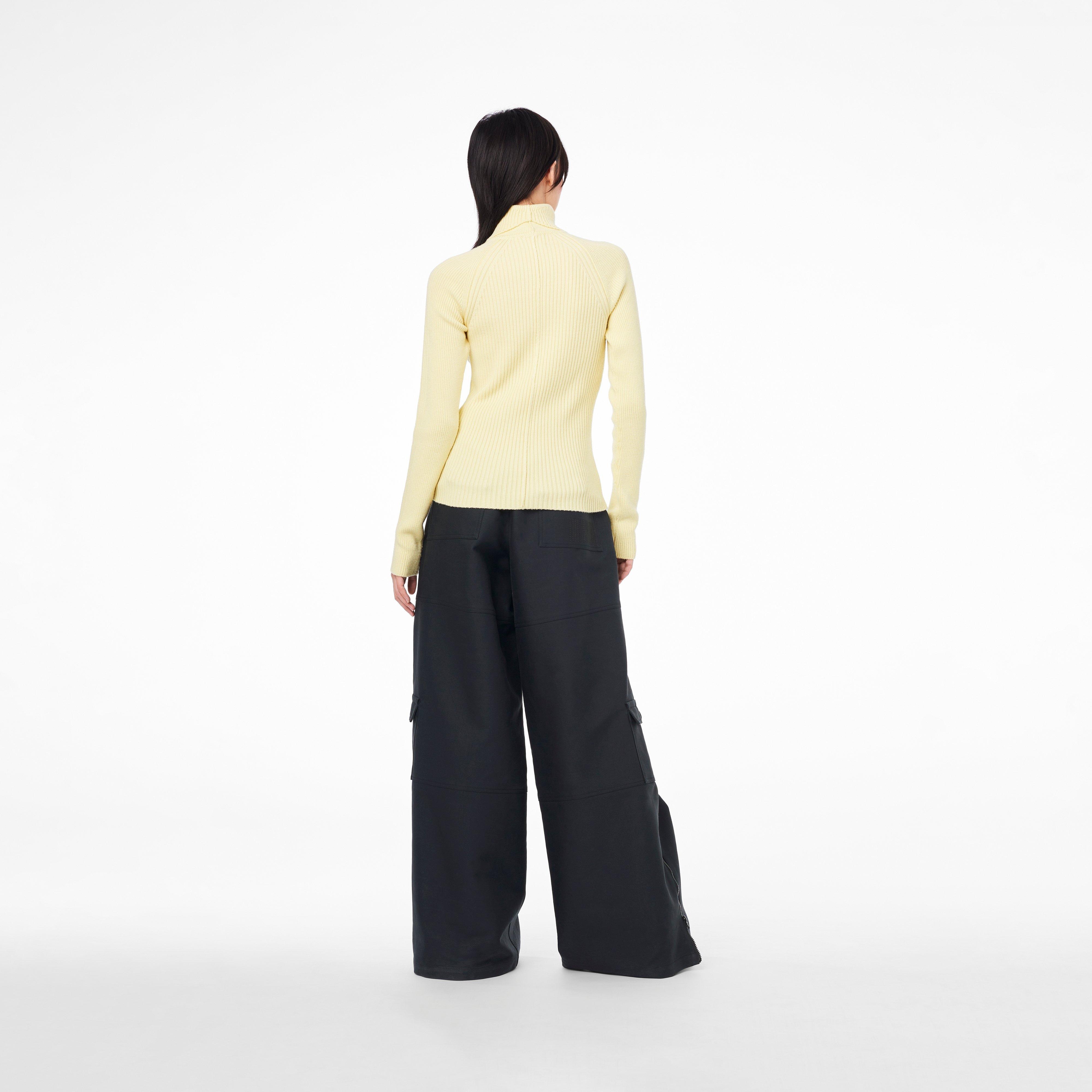 THE RIBBED TURTLENECK - 7