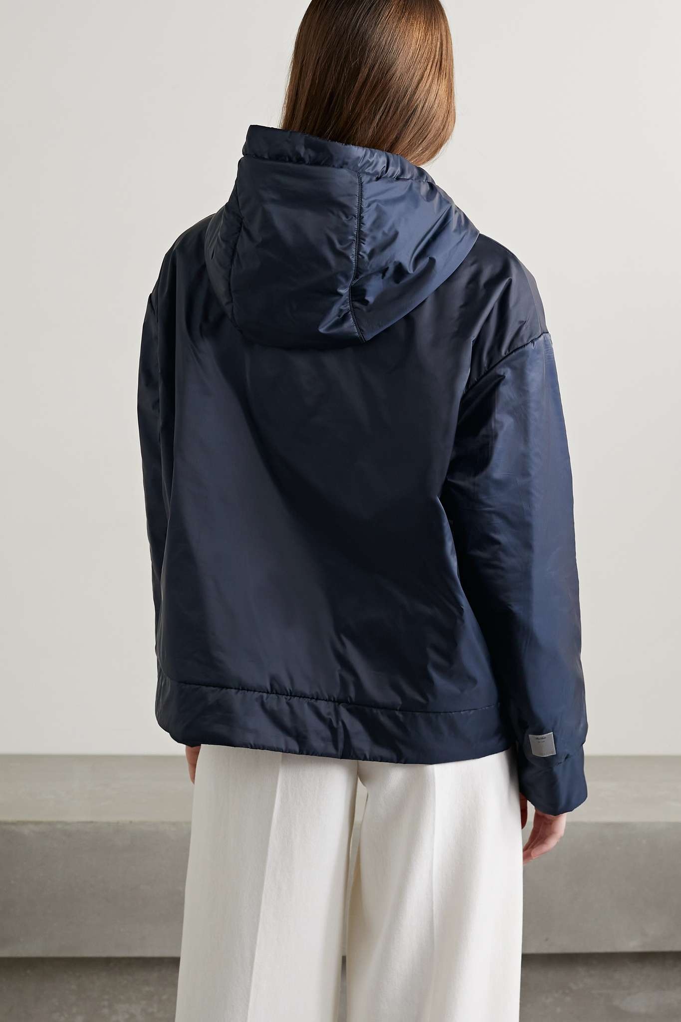 Hooded reversible shell jacket - 4