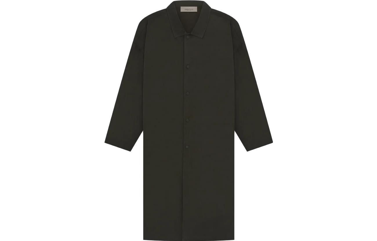 Fear of God Essentials SS23 Long Coat 'Off-Black' FOG-SS23-049 - 2
